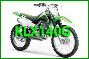 KLX140G beginner dirt bike