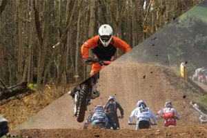 motocross and trail bikes image