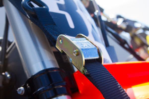 Dirt bike tiedown straps