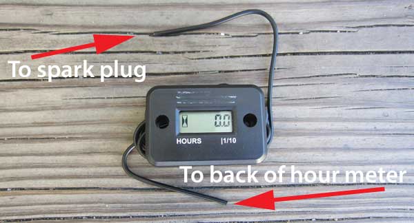 Used dirt bike hour meter